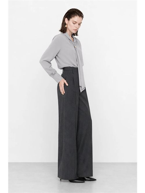 Pantaloni sartoriali da donna a vita alta e gamba larga KOCCA | EURIBIA/M9003